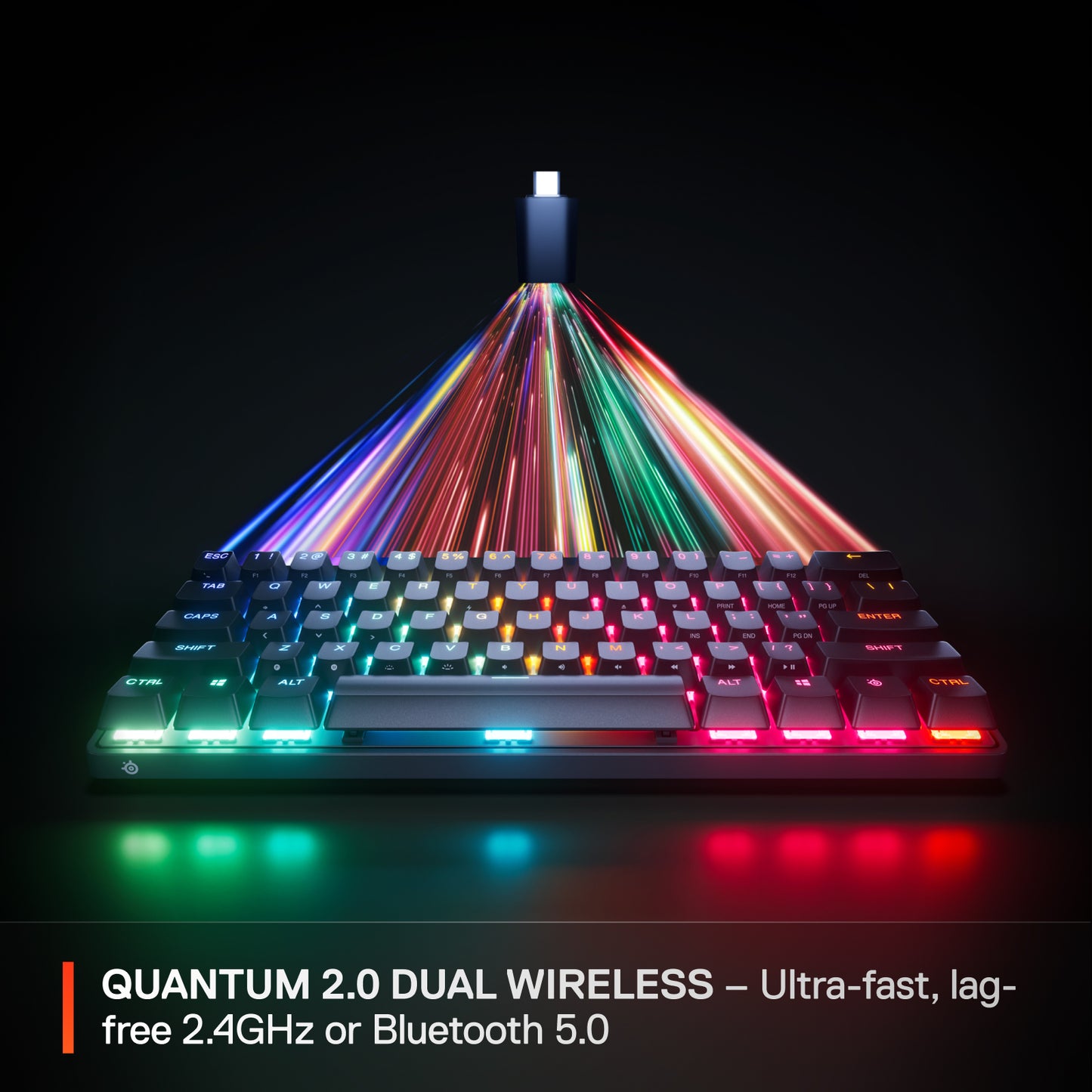 SteelSeries Apex Pro Mini - Trådløs gaming tastatur