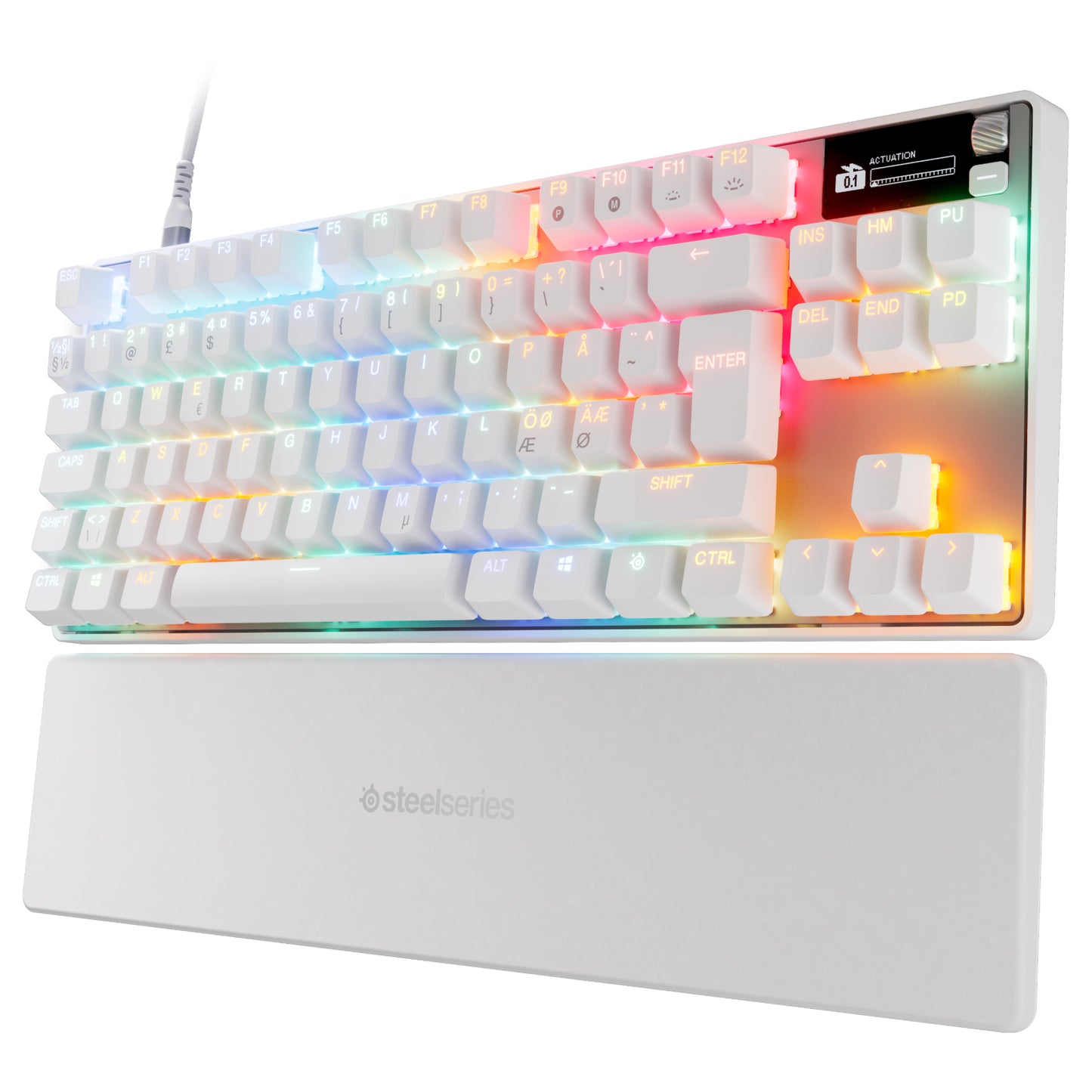 SteelSeries Apex Pro TKL Gen 3 - Gaming-tastatur (White)