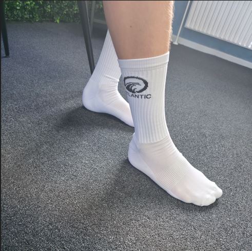 Atlantic strømper – Hvid