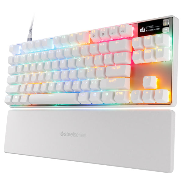SteelSeries Apex Pro TKL Gen 3 - Gaming-tastatur (White)