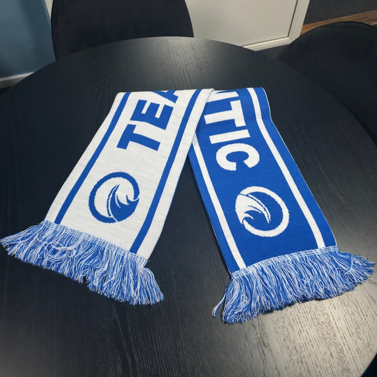 Atlantic Halstørklæde - Blå/Hvid