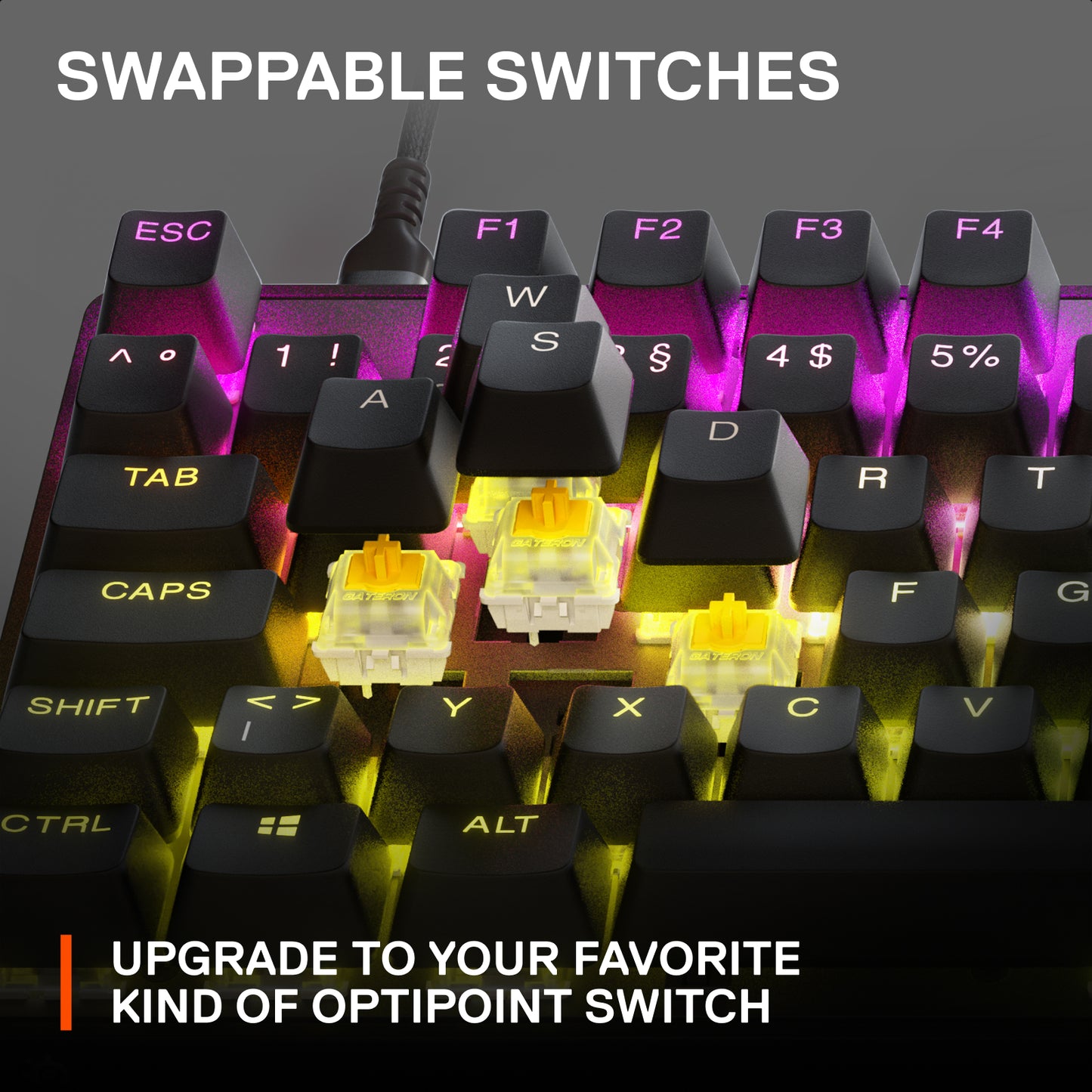 SteelSeries Apex 9 TKL - gaming tastatur