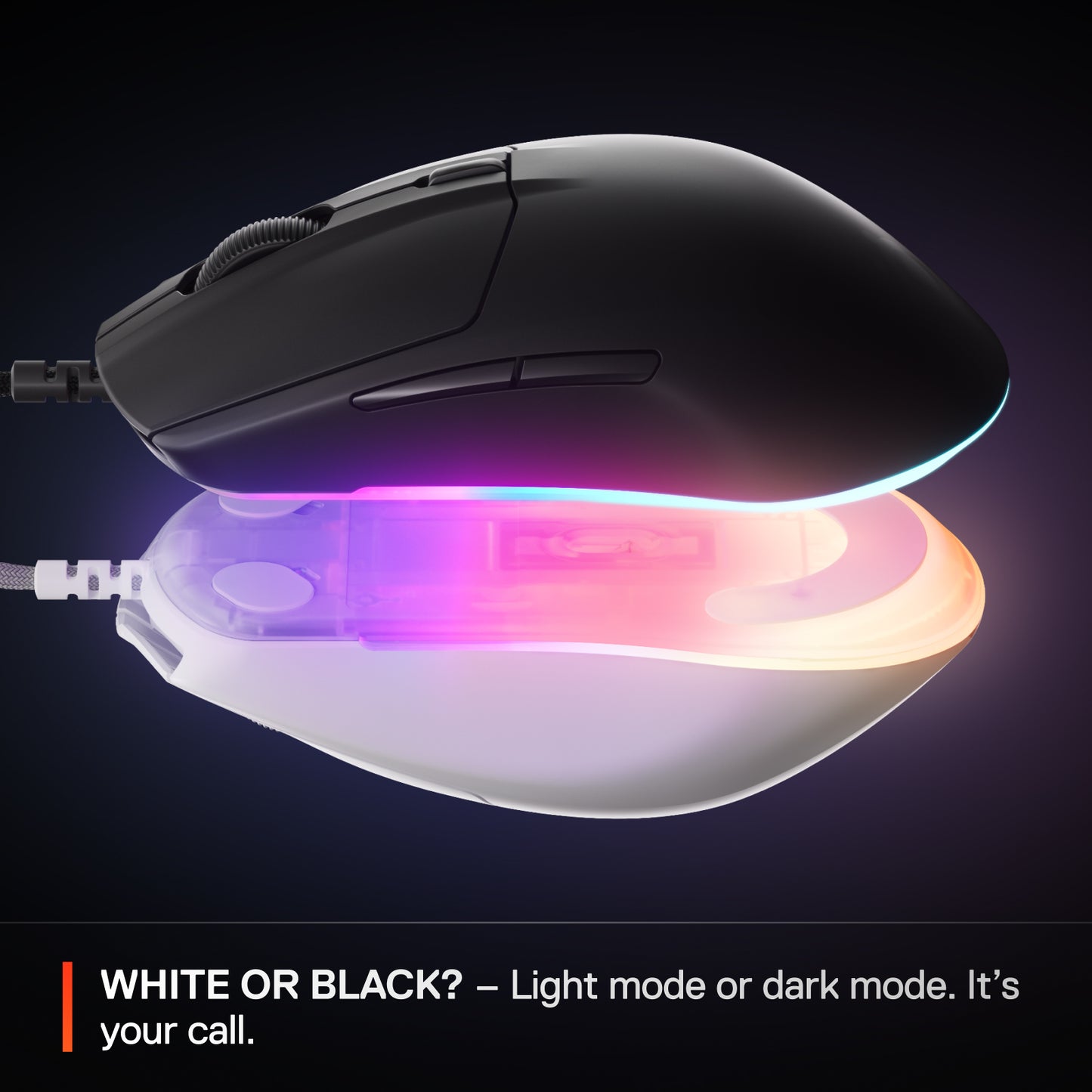 Steelseries Rival 3 Gen 2 - Gaming Mus (White)